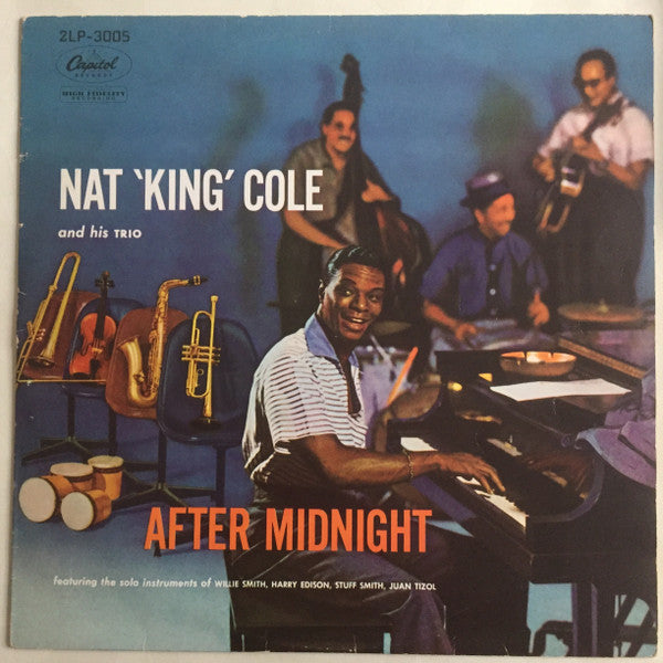 The Nat King Cole Trio - After Midnight (Vinyl, LP, Album, Mono) Very Good (VG) / Good Plus (G+)