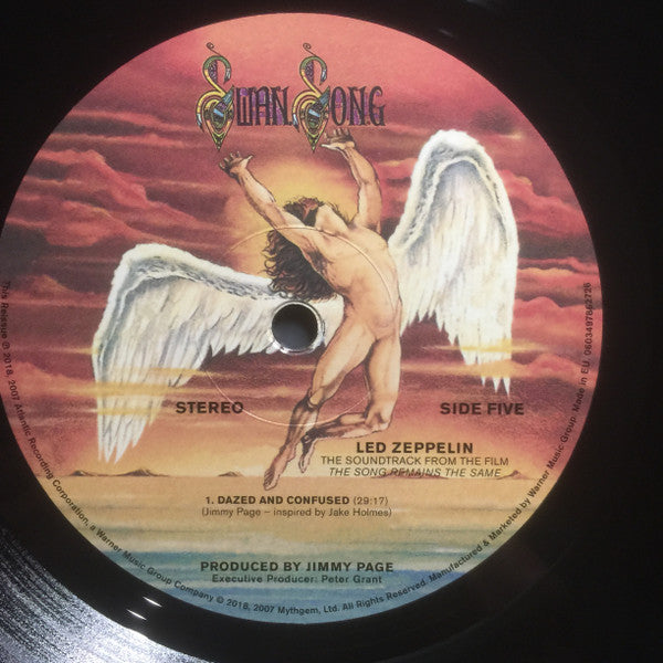 Led Zeppelin - The Soundtrack From The Film Led Zeppelin The Song Remains The Same (4xBox Set, Vinyl, CD, DVD, LP, Reissue, Remastered, Reissue, Remastered, Stereo) Near Mint (NM or M-) / Near Mint (NM or M-)