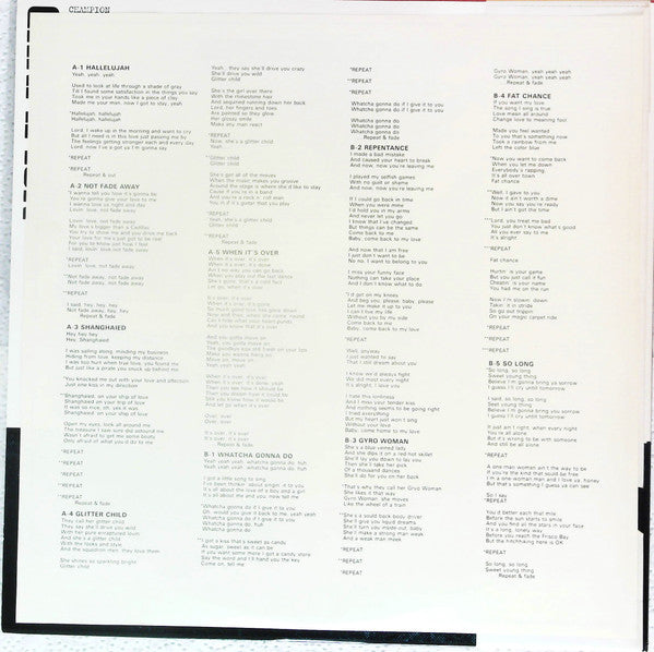 Champion (7) - Champion (Vinyl, LP, Promo) Very Good Plus (VG+) / Very Good (VG)