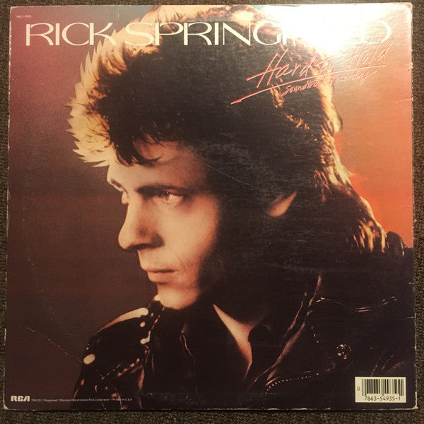 Rick Springfield - Hard To Hold - Soundtrack Recording (Vinyl, LP, Album, Stereo) Very Good (VG) / Very Good (VG)