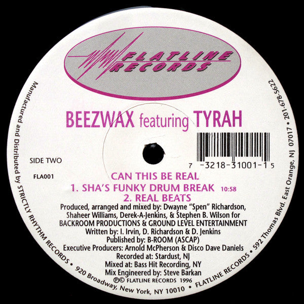 Beezwax - Can This Be Real (Vinyl, 12", 33 ⅓ RPM) Good Plus (G+) / Generic