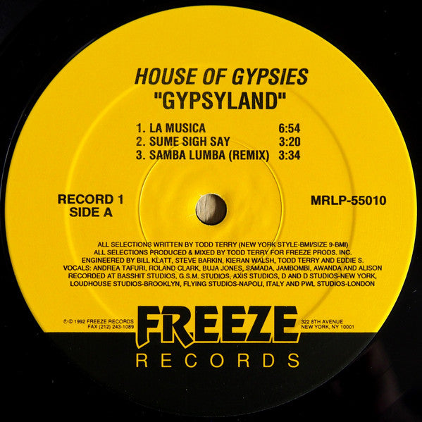 House Of Gypsies - Gypsyland (2xVinyl, LP) Good Plus (G+) / Good Plus (G+)