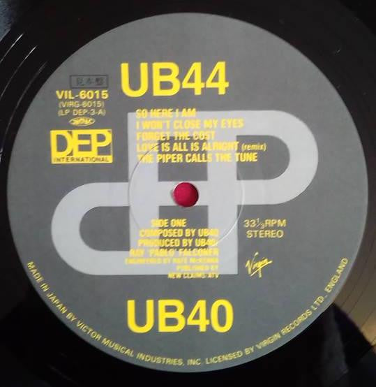 UB40 - UB44 (Vinyl, LP, Album, Promo, Stereo) Good Plus (G+) / Good Plus (G+)