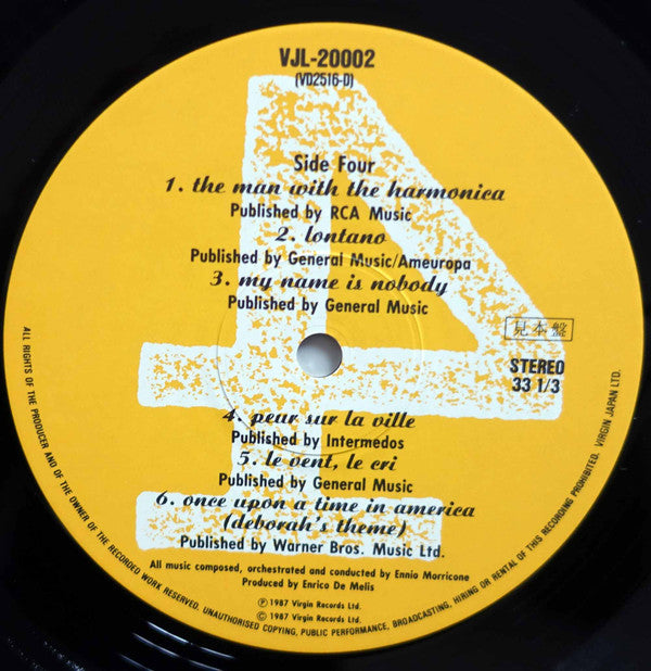 Ennio Morricone - Film Music 1966-1987 = エンニオ・モリコーネ フィルム・ミュージック '68～'87 (2xVinyl, LP, Compilation, Promo) Very Good Plus (VG+) / Very Good Plus (VG+)