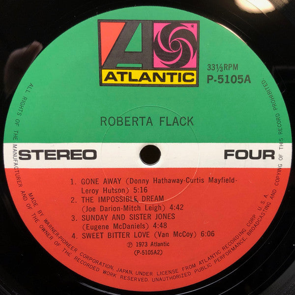 Roberta Flack - Roberta Flack (2xVinyl, LP, Compilation, Stereo) Very Good Plus (VG+) / Very Good (VG)