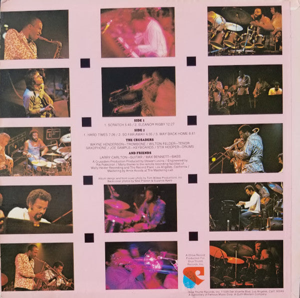 The Crusaders - Scratch (Vinyl, LP, Album, Reissue) Very Good Plus (VG+) / Very Good (VG)
