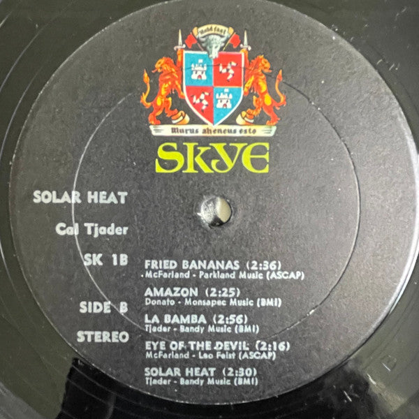Cal Tjader - Solar Heat (Vinyl, LP, Album, Stereo) Very Good (VG) / Very Good Plus (VG+)