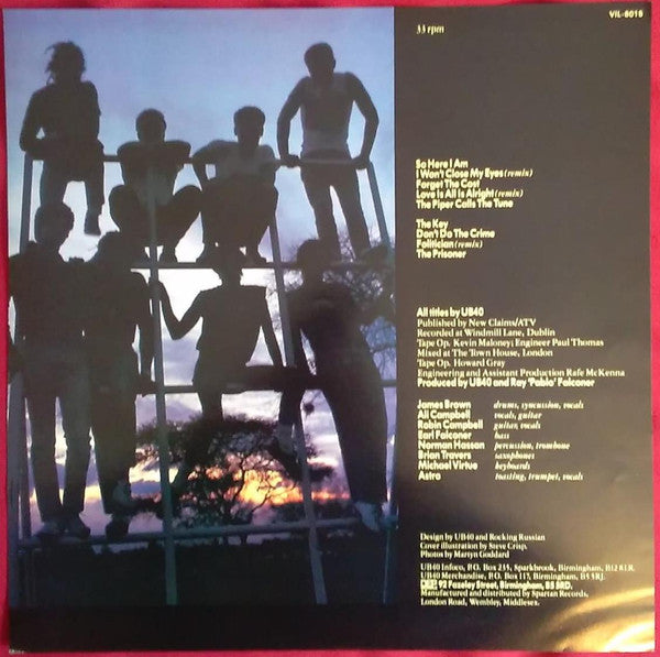 UB40 - UB44 (Vinyl, LP, Album, Promo, Stereo) Good Plus (G+) / Good Plus (G+)