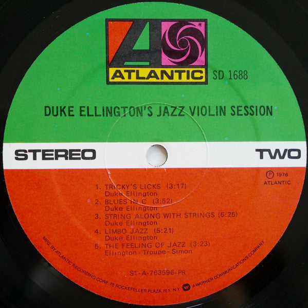 Duke Ellington - Duke Ellington's Jazz Violin Session (Vinyl, LP, Album) Near Mint (NM or M-) / Very Good Plus (VG+)