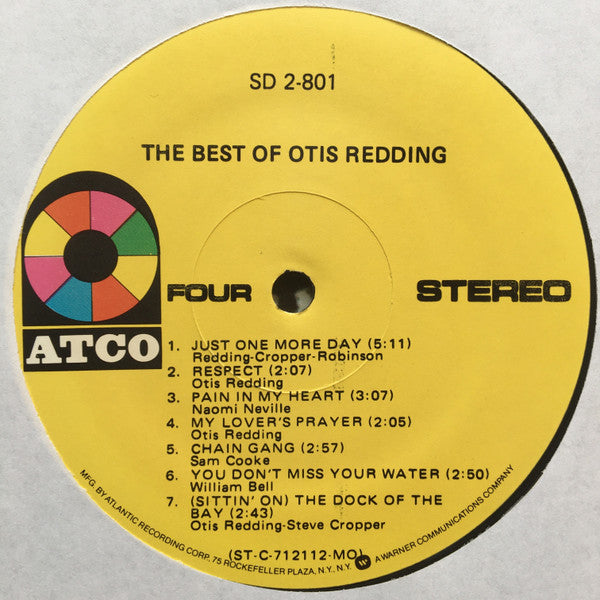Otis Redding - The Best Of Otis Redding (2xVinyl, LP, Compilation, Reissue) Very Good Plus (VG+) / Good Plus (G+)