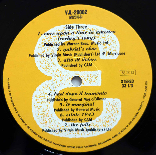 Ennio Morricone - Film Music 1966-1987 = エンニオ・モリコーネ フィルム・ミュージック '68～'87 (2xVinyl, LP, Compilation, Promo) Very Good Plus (VG+) / Very Good Plus (VG+)
