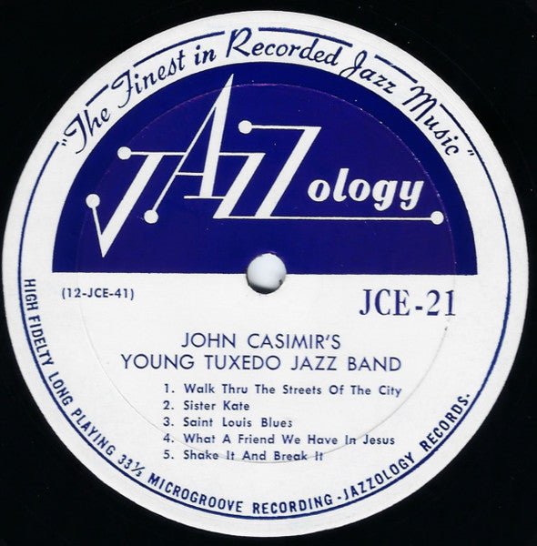 The Young Tuxedo Jazz Bands - Tomorrow, And Tomorrow, And Tomorrow (Vinyl, LP, Album) Very Good (VG) / Very Good (VG)