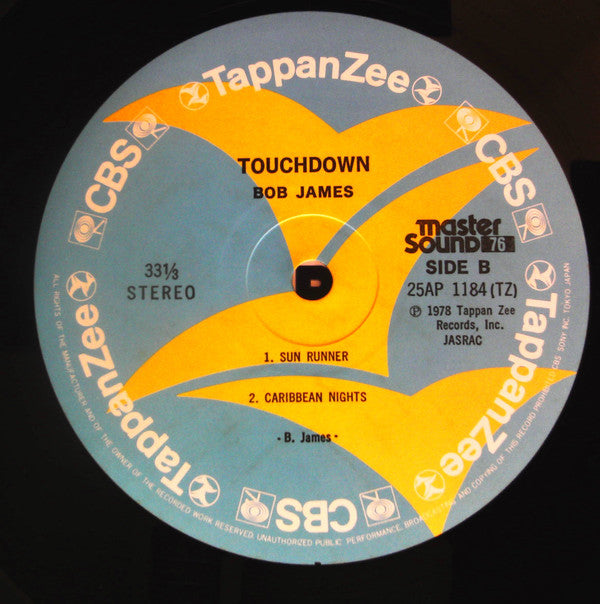 Bob James - Touchdown (Vinyl, LP, Album, Stereo) Very Good Plus (VG+) / Very Good Plus (VG+)
