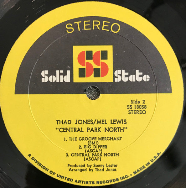 Thad Jones / Mel Lewis Orchestra - Central Park North (Vinyl, LP, Album) Good Plus (G+) / Very Good (VG)