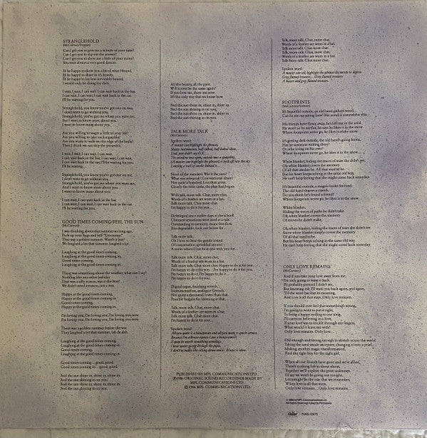 Paul McCartney - Press To Play (Vinyl, LP, Album, Stereo) Very Good (VG) / Very Good Plus (VG+)