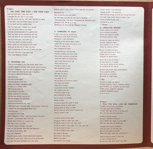 Roberta Flack - Roberta Flack (Vinyl, LP, Compilation, Stereo)