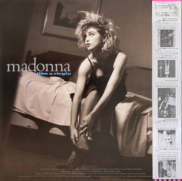 Madonna - Like A Virgin (Vinyl, LP, Album, Reissue, Stereo)