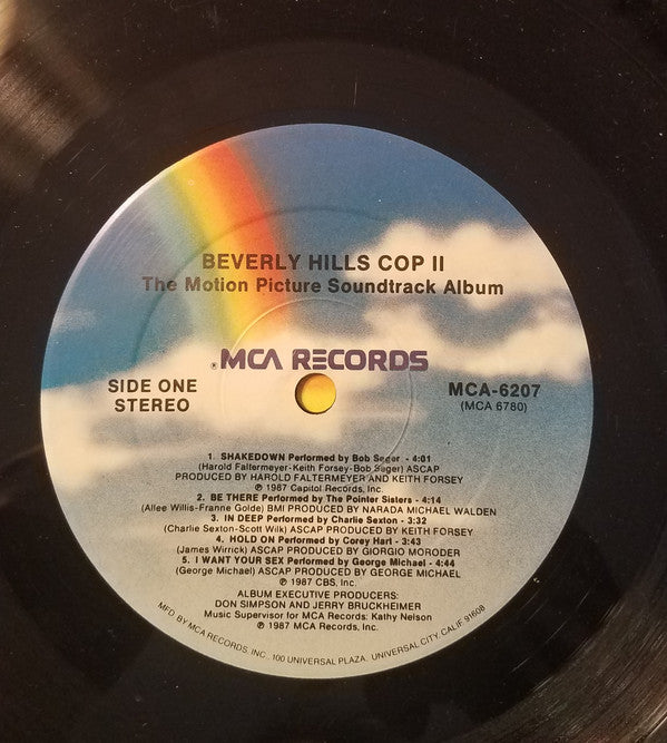 Various - Beverly Hills Cop II (The Motion Picture Soundtrack Album) (Vinyl, LP, Album) Very Good (VG) / Good Plus (G+)