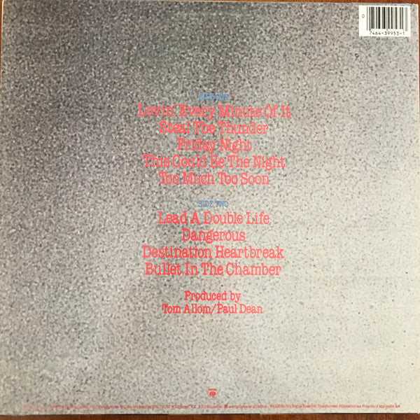 Loverboy - Lovin' Every Minute Of It (Vinyl, LP, Album, Stereo) Very Good Plus (VG+) / Near Mint (NM or M-)