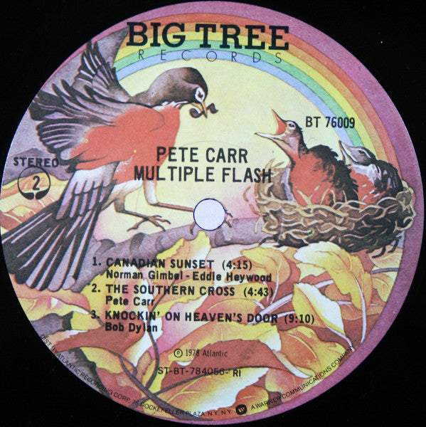 Pete Carr - Multiple Flash (Vinyl, LP, Album, Stereo) Very Good Plus (VG+) / Very Good (VG)