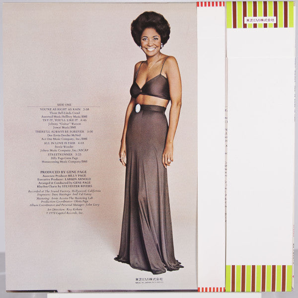 Nancy Wilson - All In Love Is Fair (Vinyl, LP, Album) Very Good Plus (VG+) / Very Good (VG)