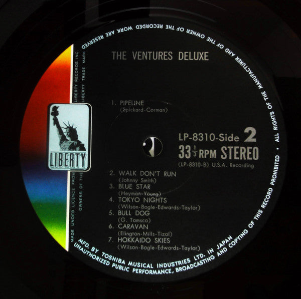 The Ventures - Deluxe (Vinyl, LP, Compilation, Stereo)