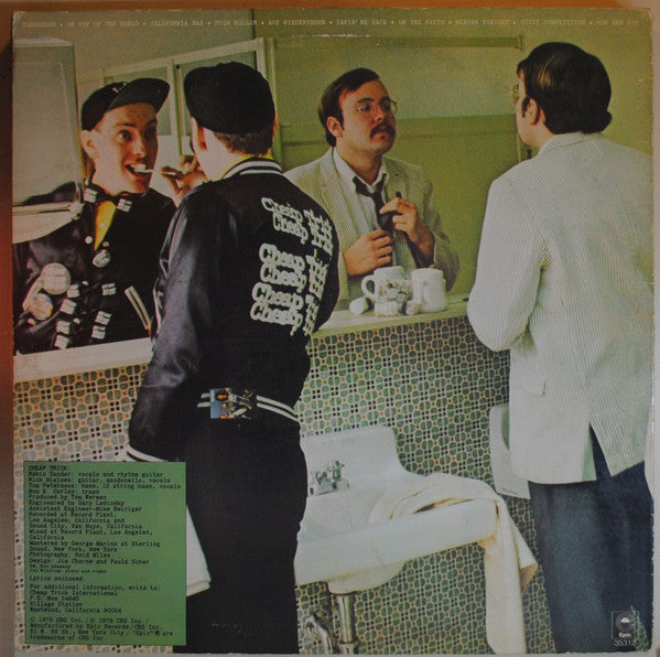 Cheap Trick - Heaven Tonight (Vinyl, LP, Album) Very Good Plus (VG+) / Very Good (VG)