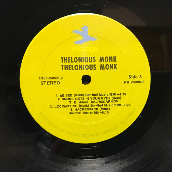 Thelonious Monk - Thelonious Monk (2xVinyl, LP, Compilation, Stereo) Very Good (VG) / Good Plus (G+)