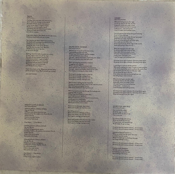 Paul McCartney - Press To Play (Vinyl, LP, Album, Stereo) Very Good (VG) / Very Good Plus (VG+)