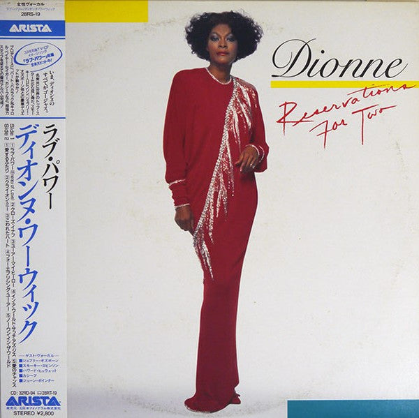 Dionne Warwick - Reservations For Two (Vinyl, LP, Album) Very Good Plus (VG+) / Very Good Plus (VG+)