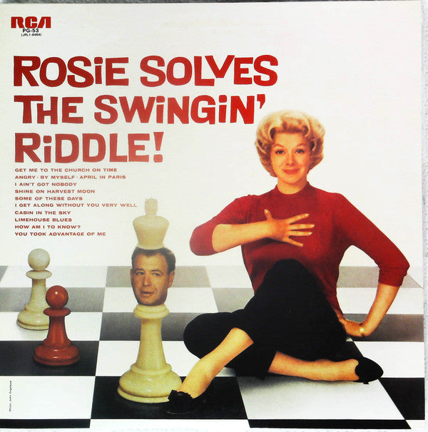 Rosemary Clooney - Rosie Solves The Swingin' Riddle! (Vinyl, LP, Album, Promo, Stereo) Very Good (VG) / Very Good (VG)