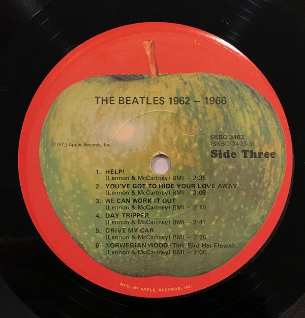 The Beatles - 1962-1966 (2xVinyl, LP, Compilation) Very Good Plus (VG+) / Good Plus (G+)