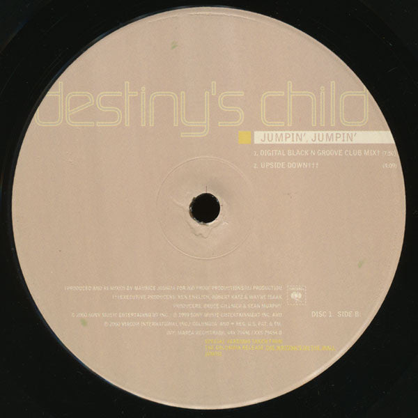Destiny's Child - Jumpin' Jumpin' (2xVinyl, 12", Single) Good Plus (G+) / Very Good Plus (VG+)