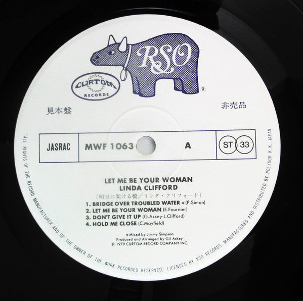 Linda Clifford - Let Me Be Your Woman (Vinyl, LP, Promo, Stereo) Very Good Plus (VG+) / Very Good (VG)