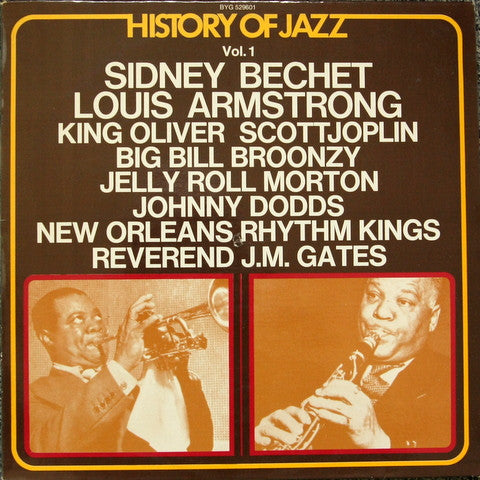 Various - History Of Jazz Volume 1 (Vinyl, LP, Compilation) Very Good Plus (VG+) / Very Good Plus (VG+)
