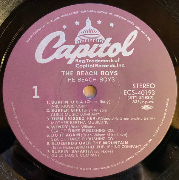 The Beach Boys - The Beach Boys (Vinyl, LP, Compilation, Stereo)