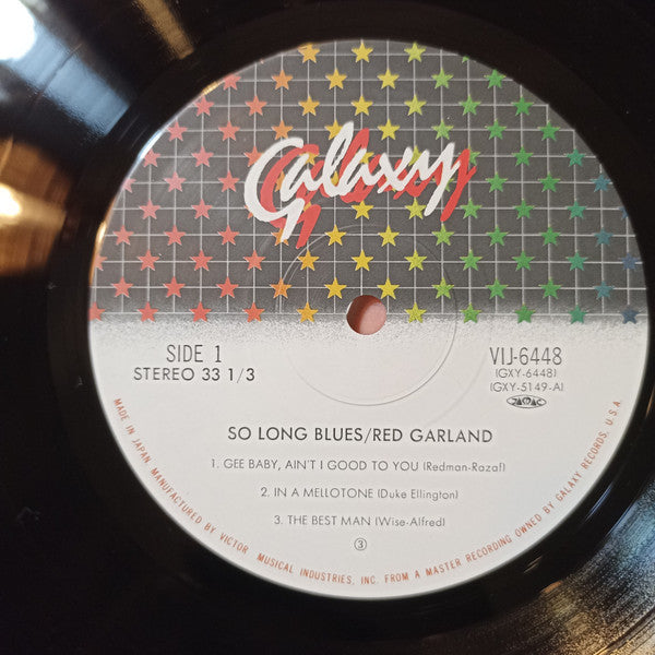 Red Garland - So Long Blues (Vinyl, LP, Album) Very Good Plus (VG+) / Near Mint (NM or M-)