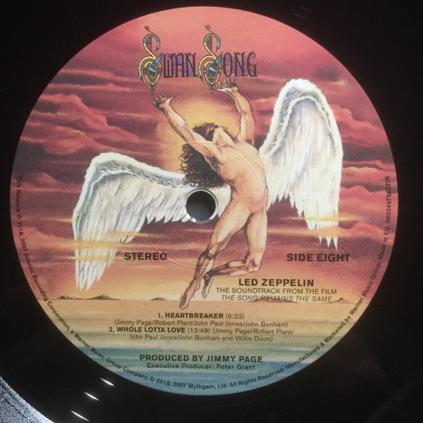 Led Zeppelin - The Soundtrack From The Film Led Zeppelin The Song Remains The Same (4xBox Set, Vinyl, CD, DVD, LP, Reissue, Remastered, Reissue, Remastered, Stereo) Near Mint (NM or M-) / Near Mint (NM or M-)