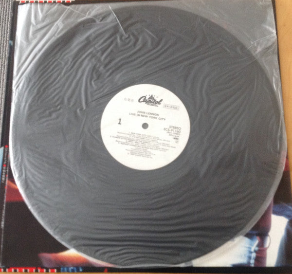 John Lennon - Live In New York City (Vinyl, LP, Album, Promo)