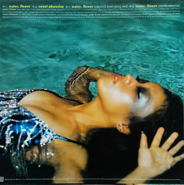 Silva (3) - Water , Flower (Vinyl, 12", 33 ⅓ RPM) Very Good Plus (VG+) / Very Good Plus (VG+)