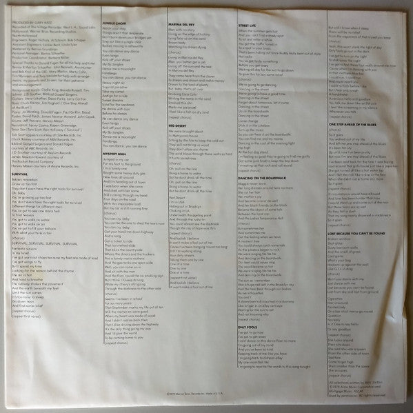 Marc Jordan - Mannequin (Vinyl, LP, Album) Good Plus (G+) / Very Good (VG)