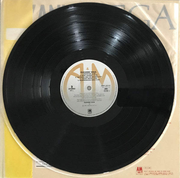 Suzanne Vega - Suzanne Vega (Vinyl, LP, Album, Promo) Very Good Plus (VG+) / Very Good Plus (VG+)