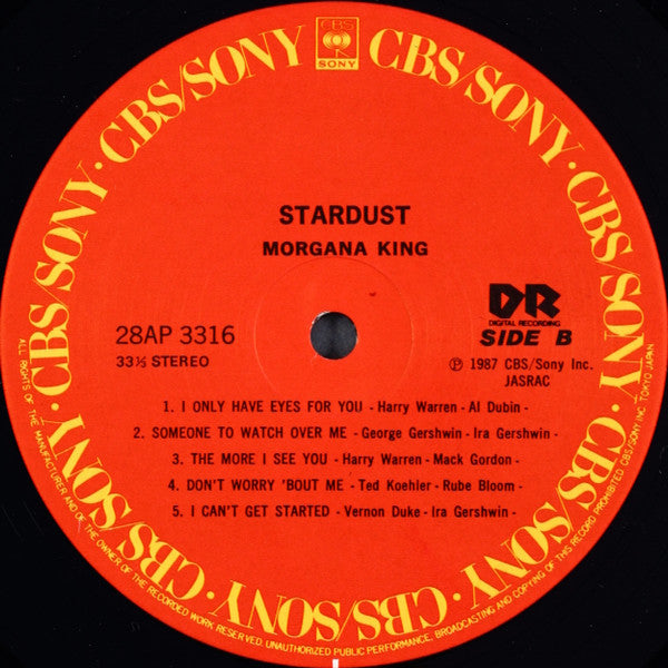 Morgana King - Stardust (Vinyl, LP, Album) Very Good (VG) / Very Good (VG)