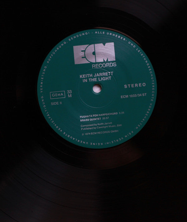 Keith Jarrett - In The Light (2xVinyl, LP, Album, Reissue, Stereo) Good Plus (G+) / Very Good (VG)