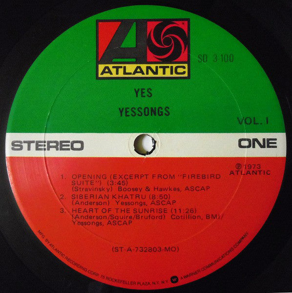 Yes - Yessongs (Vinyl, LP, Album, Reissue)