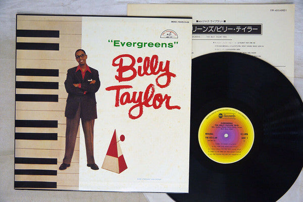 Billy Taylor Trio - Evergreens (Vinyl, LP, Album, Reissue, Mono) Very Good Plus (VG+) / Very Good Plus (VG+)