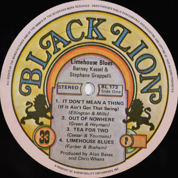 Barney Kessel - Limehouse Blues (Vinyl, LP, Album) Very Good (VG) / Very Good (VG)