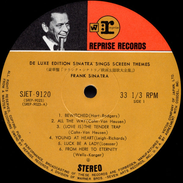 Frank Sinatra - Sinatra Sings Screen Themes - Deluxe Edition (2xVinyl, LP, Compilation) Very Good Plus (VG+) / Very Good Plus (VG+)