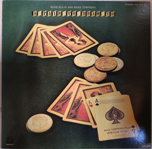 Herb Ellis - A Pair To Draw To (Vinyl, LP, Album) Near Mint (NM or M-) / Very Good Plus (VG+)