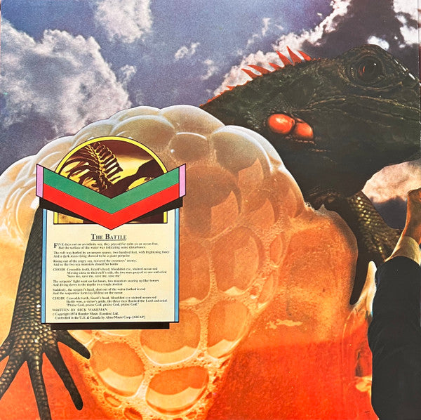 Rick Wakeman - Journey To The Centre Of The Earth (Vinyl, LP, Album)